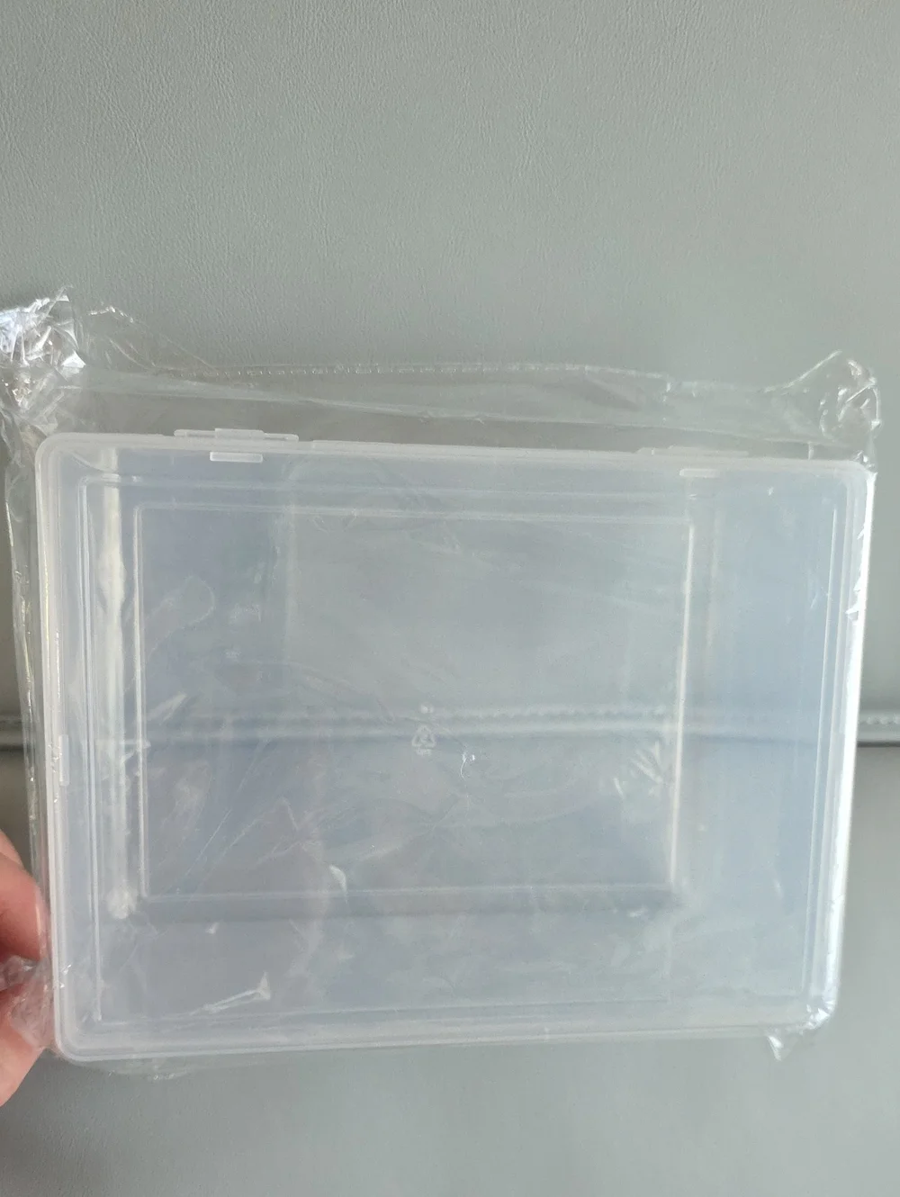 Clear Plastic Storage Container - Transparent